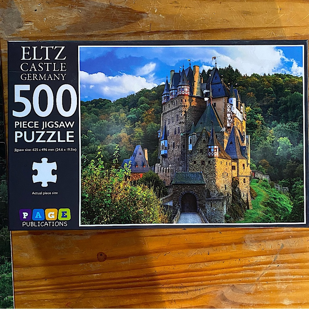 🧩 Eltz Castle, Germany, 500 Piece Jigsaw Puzzle, Page Publications